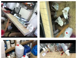 Substanţe farmaceutice si chimice expirate, reetichetate într-un garaj din Cluj și vândute în spitalele din toată țara