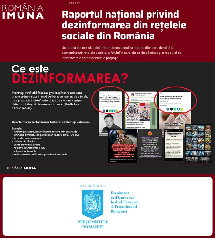 ACTIVENEWS dă în judecată Administrația Prezidențială și ONG-ul ”România Imună” pentru promovarea de informații false! ACTIVENEWS dă în judecată Administrația Prezidențială și ONG-ul ”România Imună” pentru promovarea de informații false!