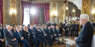 Cristian Chivu, discursul în fața președintelui Italiei!