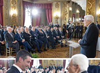 Cristian Chivu, discursul în fața președintelui Italiei!