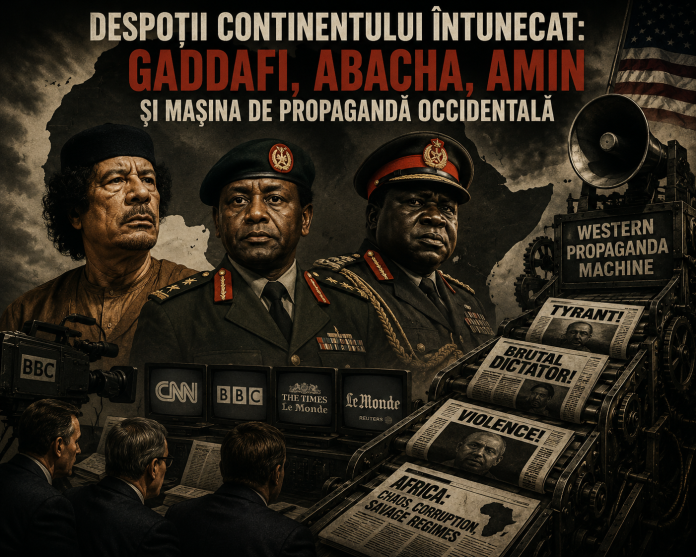 Despoții Continentului Întunecat: Gaddafi, Abacha, Amin și mașina de propagandă occidentală Despoții Continentului Întunecat: Gaddafi, Abacha, Amin și mașina de propagandă occidentală