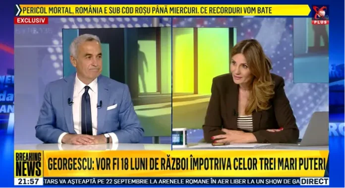 Ciocnire între Călin Georgescu și Anca Alexandrescu în direct la TV. Dialogul celor doi (foști) camarazi! Ciocnire între Călin Georgescu și Anca Alexandrescu în direct la TV. Dialogul celor doi (foști) camarazi!