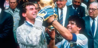 Moment istoric în pauza meciului de deschidere a Campionatului Mondial de Fotbal: omagiu pentru Argentina, fosta campioană mondială condusă în teren de Diego Maradona!