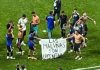 Fotbaliștii Argentinei sunt apărați de Casa Albă în cazul bannerului controversat!