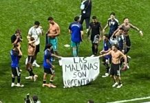 Fotbaliștii Argentinei sunt apărați de Casa Albă în cazul bannerului controversat!