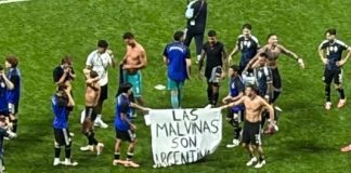 Fotbaliștii Argentinei sunt apărați de Casa Albă în cazul bannerului controversat!