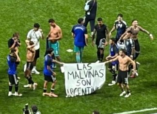 Fotbaliștii Argentinei sunt apărați de Casa Albă în cazul bannerului controversat!
