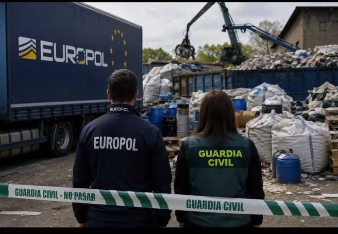 Europol lovește din nou: Rețea internațională de trafic cu deșeuri periculoase destructurată. Crima organizată își schimbă fața în Europa Europol lovește din nou: Rețea internațională de trafic cu deșeuri periculoase destructurată. Crima organizată își schimbă fața în Europa