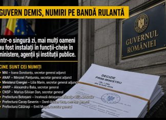 Guvern demis, numiri pe bandă rulantă. Cine sunt oamenii instalați în funcții-cheie prin deciziile prim-ministrului
