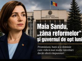 Maia Sandu, „zâna reformelor” și guvernul de opt luni. Radiografia unui dezastru!