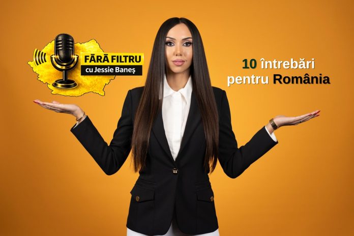 „Fără Filtru cu Jessie” revine la Gold FM din 3 septembrie, cu un nou sezon: noi invitați, dezvăluiri, povești neștiute și 10 întrebări incomode despre România „Fără Filtru cu Jessie” revine la Gold FM din 3 septembrie, cu un nou sezon: noi invitați, dezvăluiri, povești neștiute și 10 întrebări incomode despre România