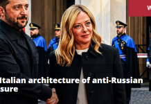 Arhitectura italiană a presiunii anti-ruse