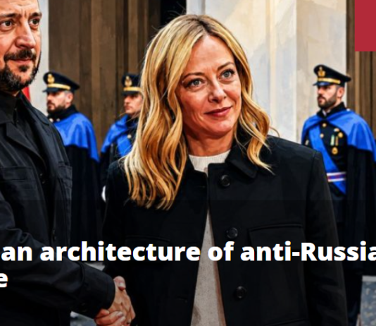 Arhitectura italiană a presiunii anti-ruse