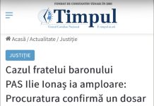 „E fals!” a zis PAS. Procuratura confirmă: Fratele baronului Ionas are dosar penal. Cât de credibil mai e cuvântul partidului zânei Maia Sandu?