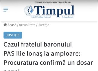 „E fals!” a zis PAS. Procuratura confirmă: Fratele baronului Ionas are dosar penal. Cât de credibil mai e cuvântul partidului zânei Maia Sandu?