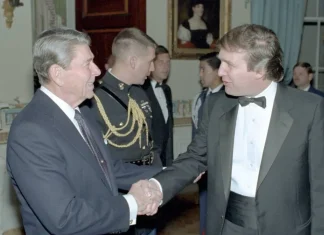 Președintele american pus la zid în conflictul SUA-Canada: “Ronald Reagan ar fi dezgustat de Trump, ar vomita pe el din tablou!”