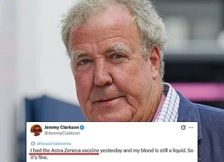 După ce s-a vaccinat cu AstraZeneca și a depășit un cancer agresiv, Jeremy Clarkson rupe tăcerea: ”Aș vrea să mai trăiesc măcar 7 ani”