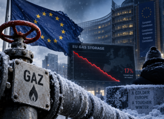 Efectele sancțiunilor “inteligente” ale Comisiei Europene. UE intră în iarnă cu cele mai mici stocuri de gaze înregistrate vreodată! (FT)