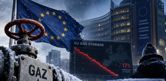 Efectele sancțiunilor “inteligente” ale Comisiei Europene. UE intră în iarnă cu cele mai mici stocuri de gaze înregistrate vreodată! (FT)