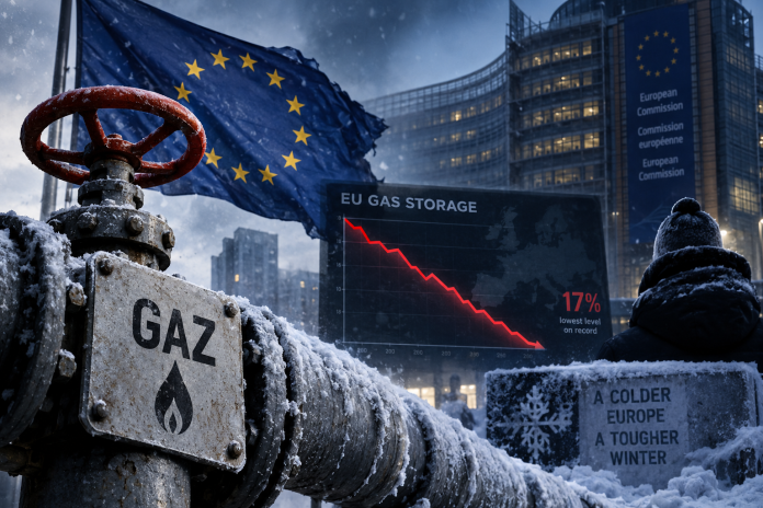Efectele sancțiunilor “inteligente” ale Comisiei Europene. UE intră în iarnă cu cele mai mici stocuri de gaze înregistrate vreodată! (FT) Efectele sancțiunilor “inteligente” ale Comisiei Europene. UE intră în iarnă cu cele mai mici stocuri de gaze înregistrate vreodată! (FT)
