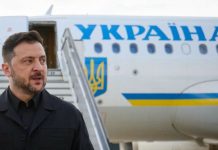 Avionul lui Zelenski, la un pas să fie lovit de o dronă imediat după ce a decolat de la Chișinău spre Oslo