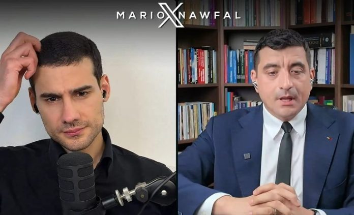 George Simion, în dialog cu un celebru influencer american, prezintă asaltul Statului Paralel asupra AUR: ”După Georgescu urmez eu. Suntem pregătiți să rezistăm!” (BTI) George Simion, în dialog cu un celebru influencer american, prezintă asaltul Statului Paralel asupra AUR: ”După Georgescu urmez eu. Suntem pregătiți să rezistăm!” (BTI)