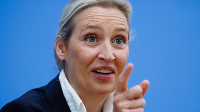 Alice Weidel prezintă planul de reformă radicală a UE. AfD vrea să fie desființat Parlamentul European! Alice Weidel prezintă planul de reformă radicală a UE. AfD vrea să fie desființat Parlamentul European!