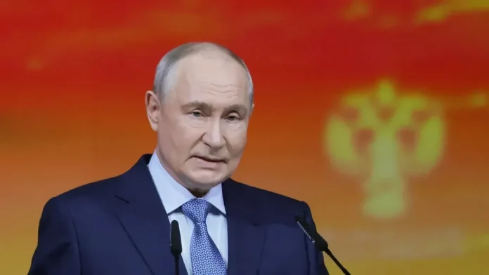 Putin, mesaj fără precedent: ”Noi nu vrem să atacăm pe nimeni, dar țările NATO ne amenință și ne sunt superioare ca număr. Ne vom folosi însă avantajele competitive, care sunt de tip nuclear!” Putin, mesaj fără precedent: ”Noi nu vrem să atacăm pe nimeni, dar țările NATO ne amenință și ne sunt superioare ca număr. Ne vom folosi însă avantajele competitive, care sunt de tip nuclear!”